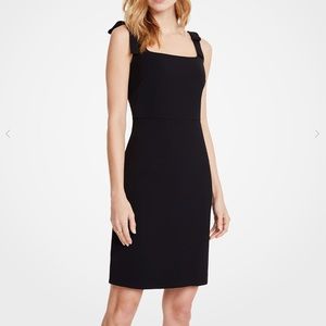 ANN TAYLOR Bow Strap Sheath Dress